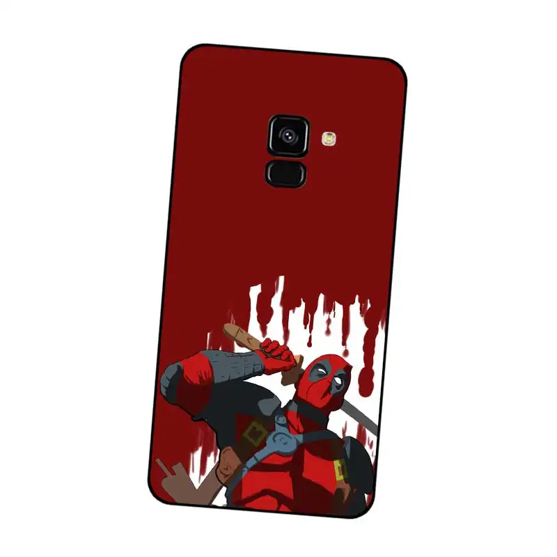 N304 фильма Дэдпул рубашки черный силиконовый чехол для Samsung Galaxy J2 J3 J4 J5 J6 J7 J8 Pro Plus