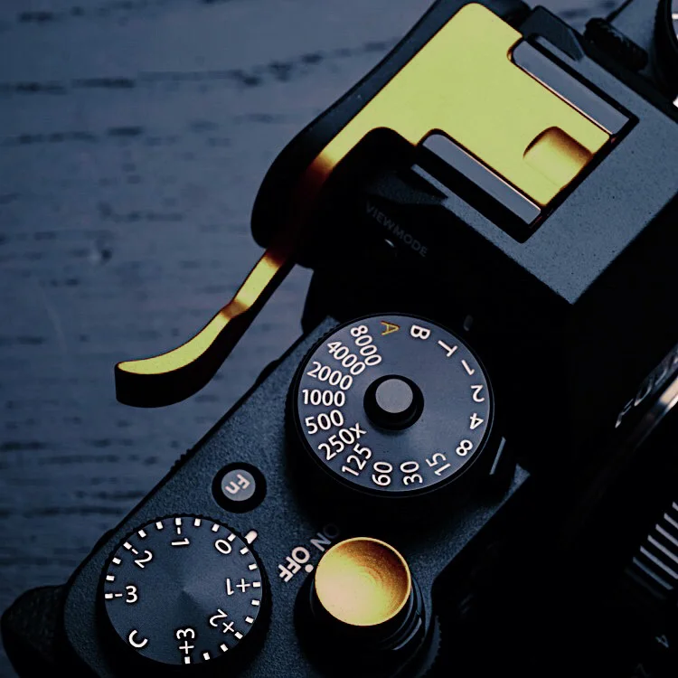 Золотая подставка для большого пальца чехол горячего башмака Fujifilm XT3 FUJI X