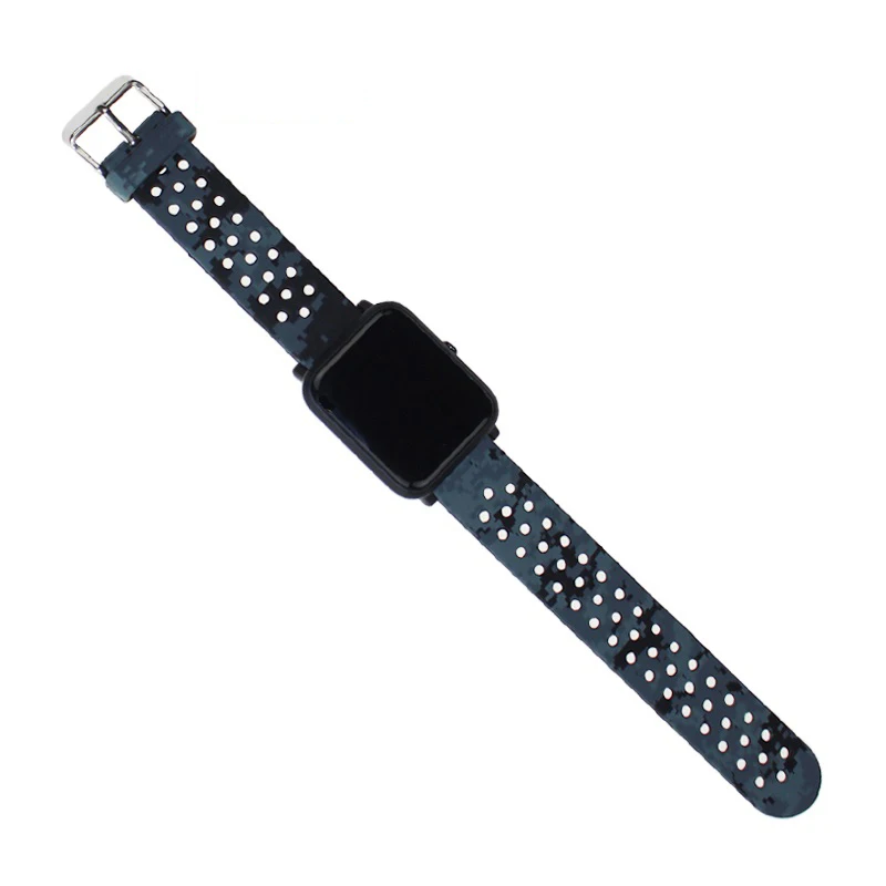 Для Amazfit ремешок Ремешок Bip Камуфляжный ремешок для Xiaomi Amazfit Bip Youth TPU чехол+ силиконовый браслет сменный Браслет - Цвет: 4