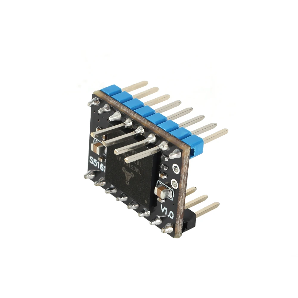 2 шт. TMC5161 V1.0 SPI Драйвер шагового двигателя высокой мощности 3.5A бесшумный драйвер StepStick для Nema 17 23 Замена двигателя TMC5160 VS TMC2130
