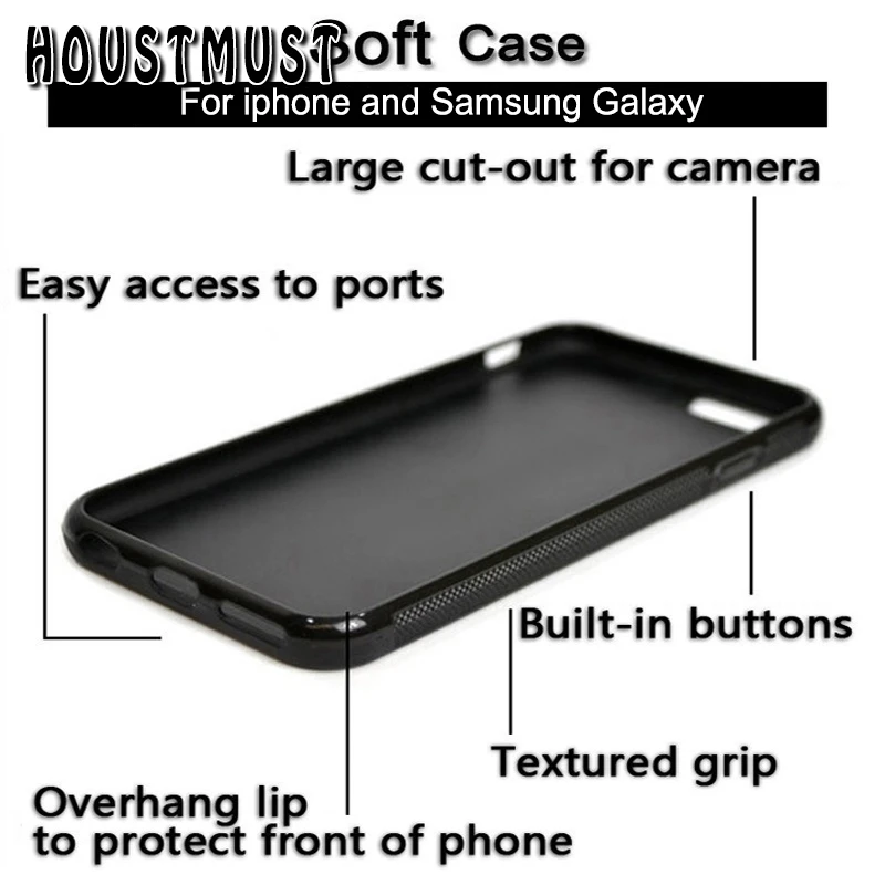HOUSTMUST египетские иероглифы чехол с лого для iPhone 5S SE 6 S 7 8 X XR XS max samsung galaxy S6 S7 край S8 S9