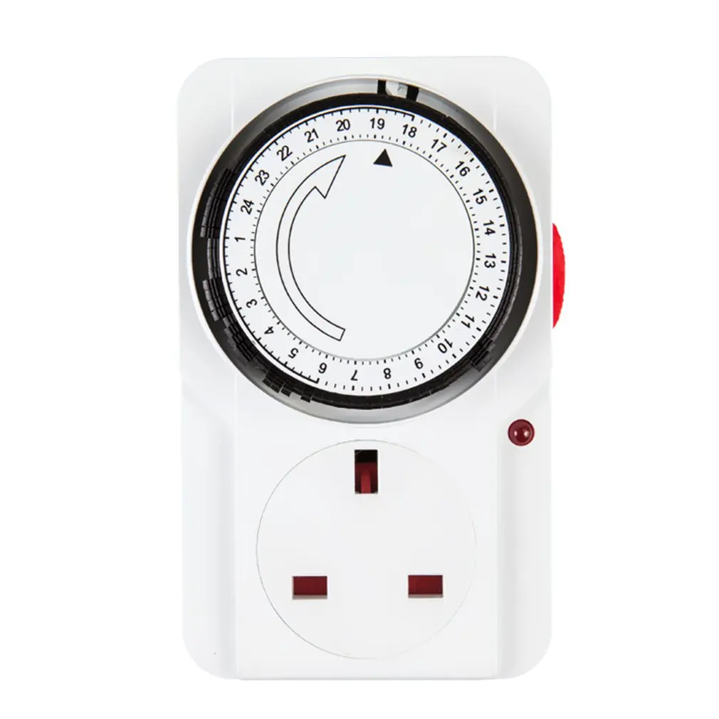 Mechanical Timing Socket Mechanical Socket Timing Switch Household Time Control Smart Socket PC Material