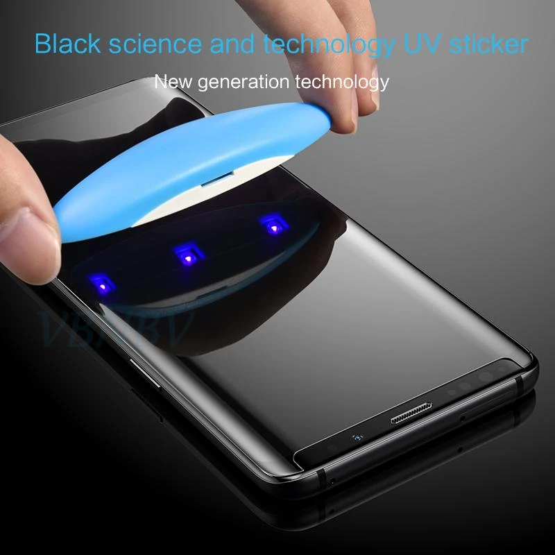VBNBV 3D полное покрытие стекло для samsung Galaxy S7 Edge S8 S9 Plus защита экрана закаленное стекло для samsung Note 9 8 стеклянная пленка