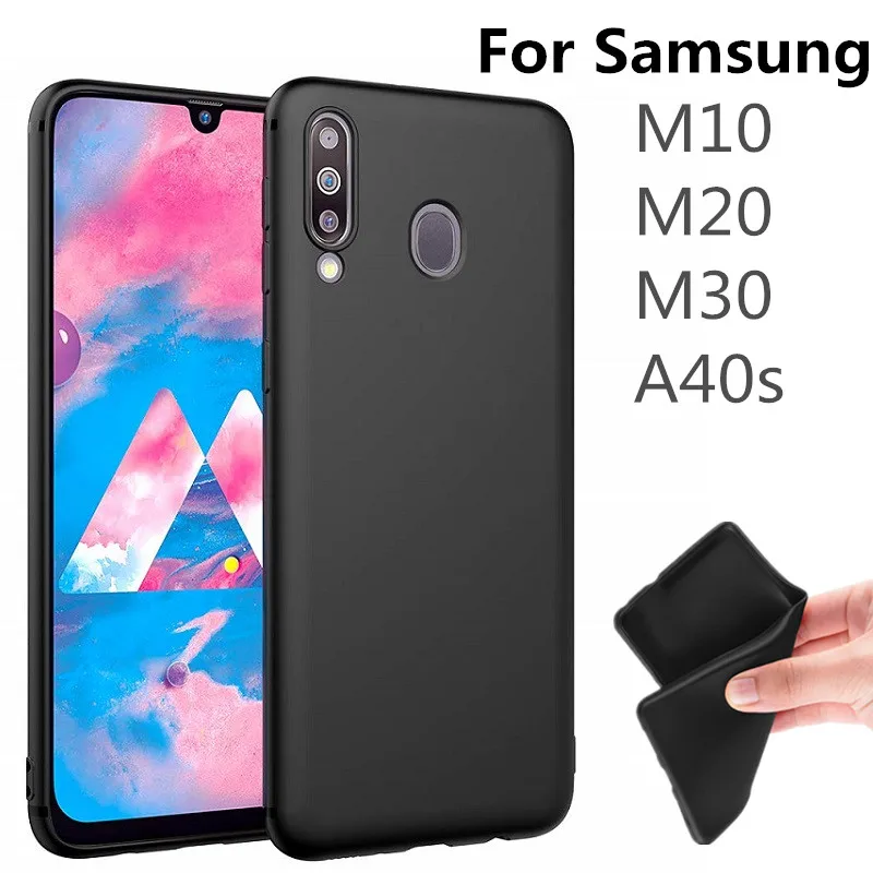 

100PCS TPU Clear Phone Cases for Samsung Galaxy M10 M20 M30 M01M31 M51 M11 M40 Ultra thin Soft TPU Transparent Silicone Cover