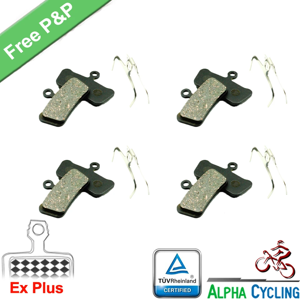 Велосипедные дисковые Тормозные колодки для SRAM Guide Ultimate RSC RS R Avid Trail тормоза 4 пары