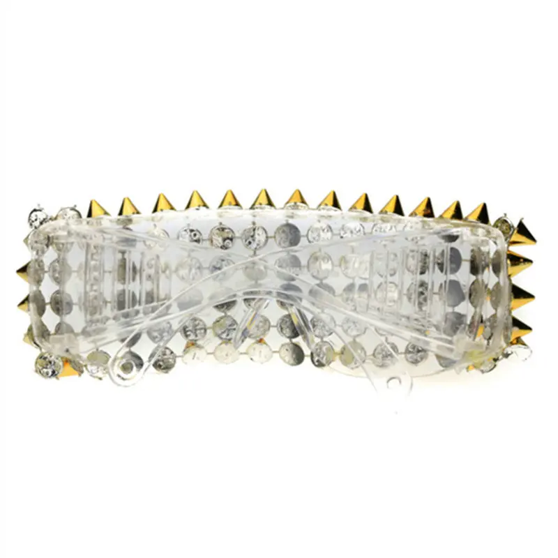 Панк-рокер большие щит всплеск моды Новинка клуб солнцезащитные очки Хиппи