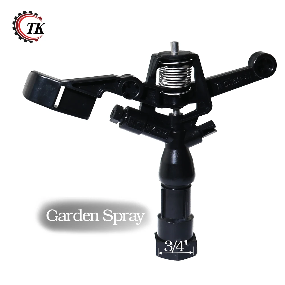 1Pcs 3/4&quot Female Thread Garden Sprinklers Rotating Spray Nozzle Plant Watering Drippers Sprinkler Lawn Irrigation Tools | Дом и сад
