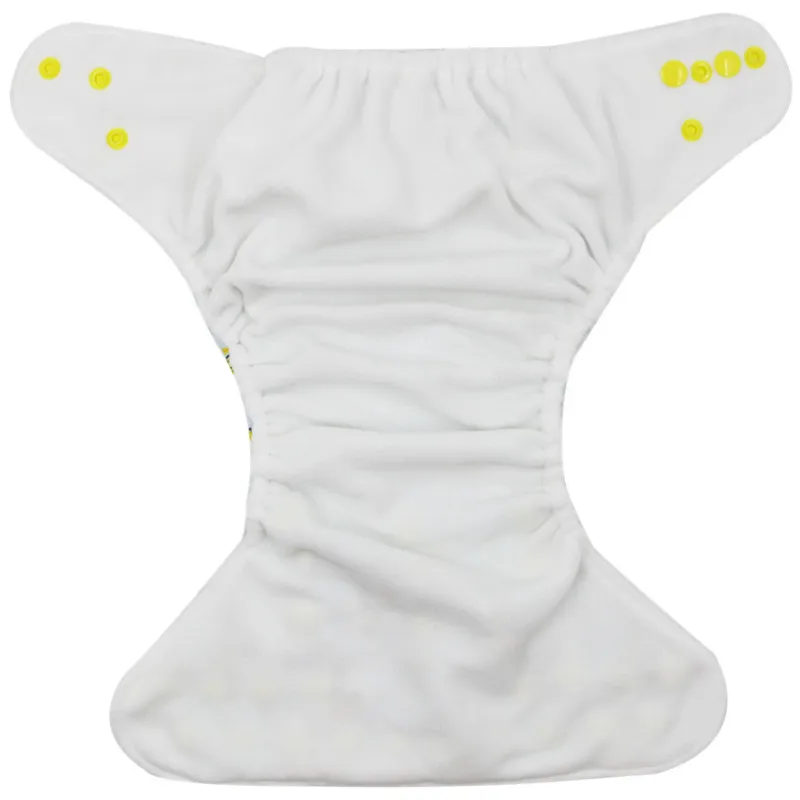 Baby Washable Reusable Cloth Diaper Waterproof Adjustable Cloth Nappy Baby Cloth Diaper Cover With 1pc Microfiber Insert