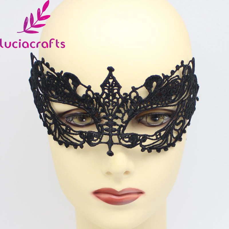 Распродажа! 1 шт. черная сексуальная женская кружевная маска с вырезом для глаз