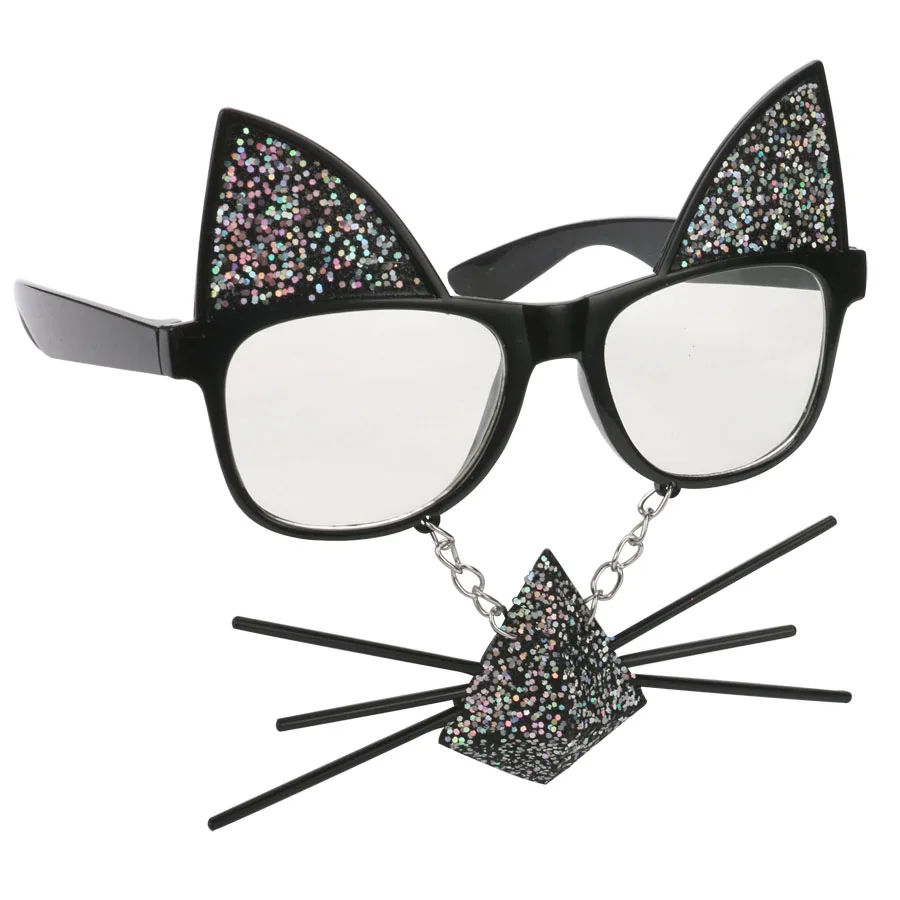 Funny Cat Costume Mask Novelty Glasses Halloween Party Photobooth Props Favors Accessories Supplies Decoration Gifts | Дом и сад
