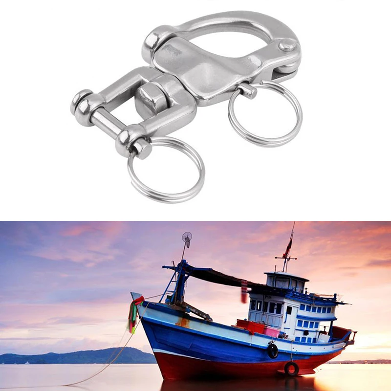 Крючок на открытом воздухе 2 3/4 дюйма Поворотная Скоба Нержавеющая сталь для фала