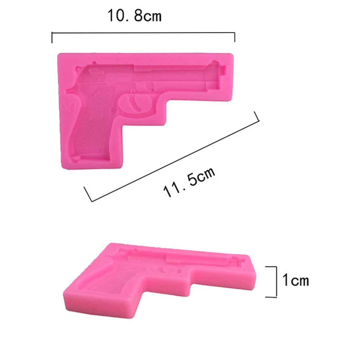 1 шт. силиконовые формы для пистолета торта выпечки украшения мультфильмов торты