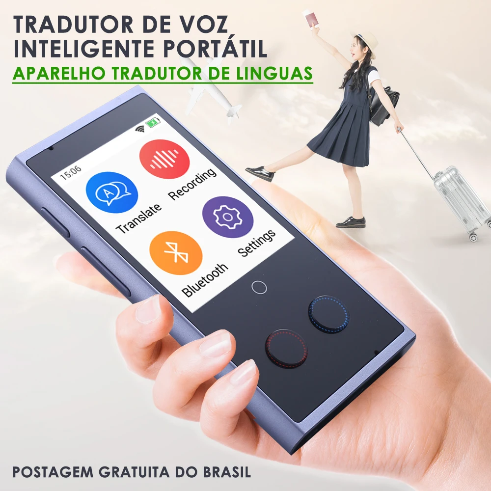 Translaty Smart Voice Translator портативный переводчик Tradutor устройство 75 многоязычный мгновенный переводчик Интеллектуальный перевод