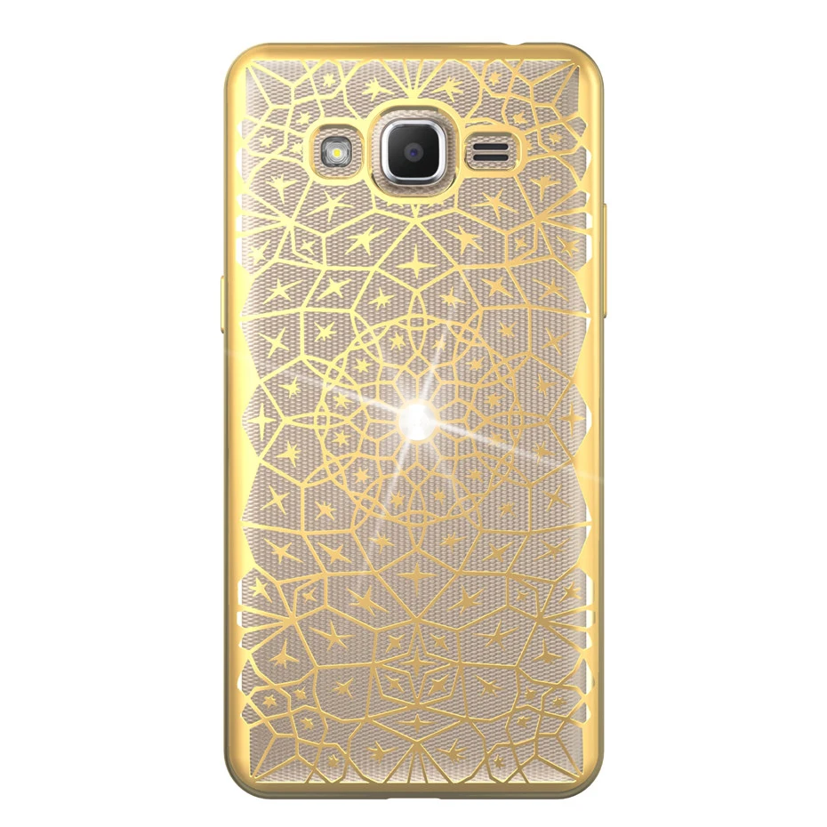 Dagudon Роскошный Блестящий Мягкий ТПУ чехол для samsung Galaxy Grand Prime G530 G530h G531 G531H