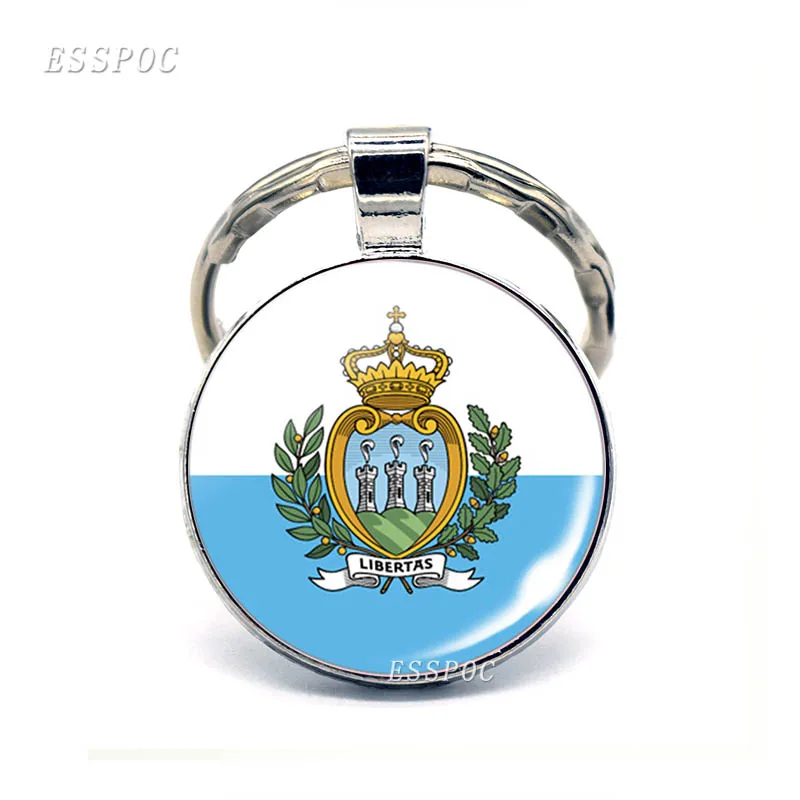 Флаг Южной Европы брелок для ключей зарубежные друзья подарок Испании
