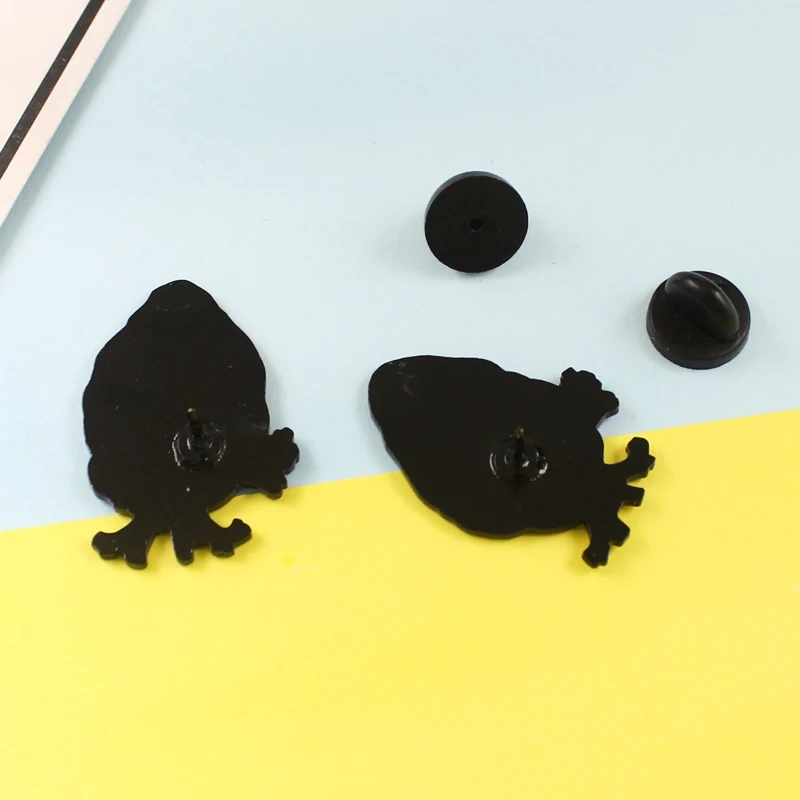 Металлическая брошь в форме сердца Azure волн роам акулы креативный значок из