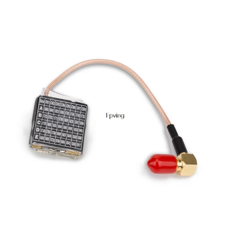 2018 Новое поступление DYS MI200MW Pigtail VTX25mW/200 mW переключаемый 5 8G 40CH AV FPV передатчик SMA