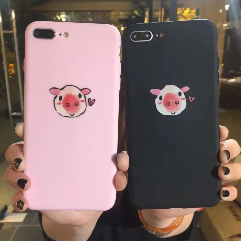 Милый мультфильм розовый поросенок шаблон мягкий чехол для телефона OPPO R9 R9s R11 R11s