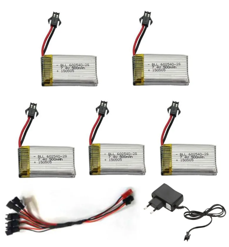 H8C DFD F183 F182 RC Квадрокоптер запасная часть 7 4 V 500mAh батарея|spare part|battery 7.4v 500mahdfd f183 |