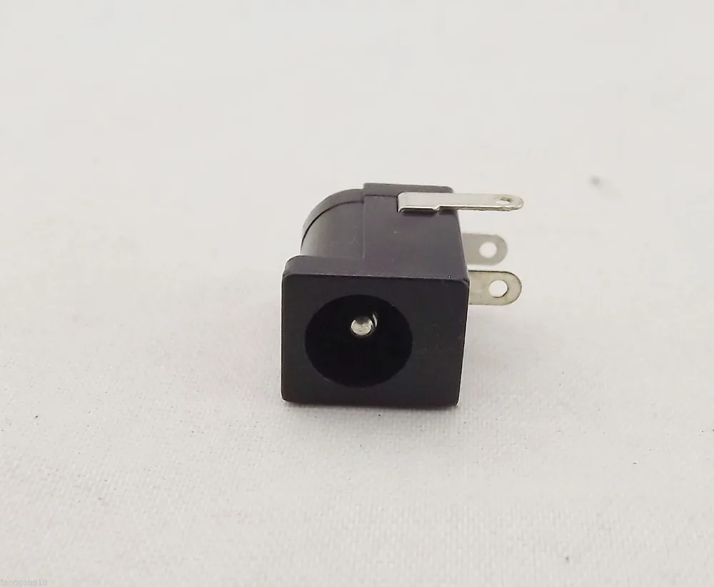 

20pcs Connector 5.5x2.1mm Female DC Power Supply 3Pin Barrel-Type PCB Panel Mount