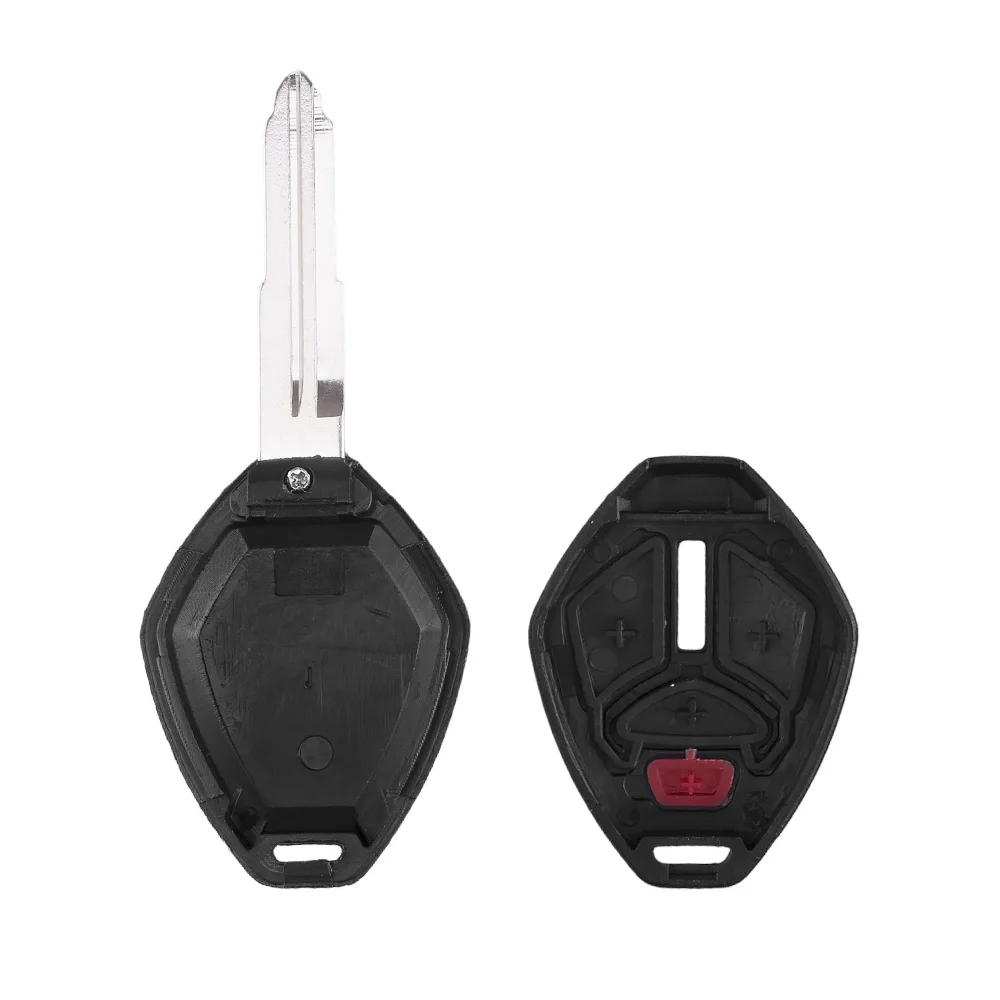 KEYYOU 2 + 1/3 1 кнопка необработанный ключ для автомобиля чехол пульта дистанционного