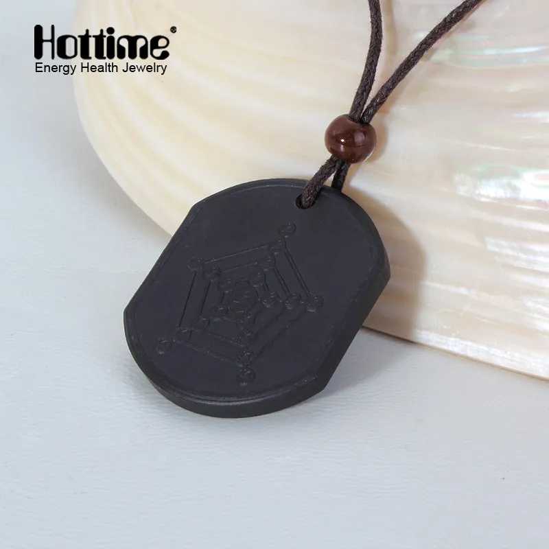 Real New Clay Natural Layer Necklace Jewelry Free Shipping Floating Charms 316l Stainless Steel Lava Quantum Charm Pendants|pendant painting|pendant