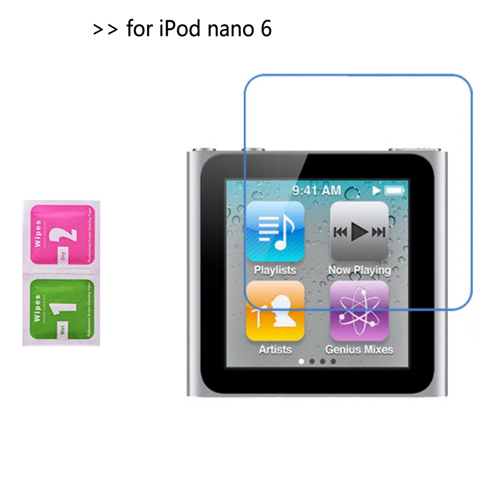 Cunzhi 5 шт. высокопрозрачный ЖК ультра тонкий экран Защитная пленка для iPod Nano 6