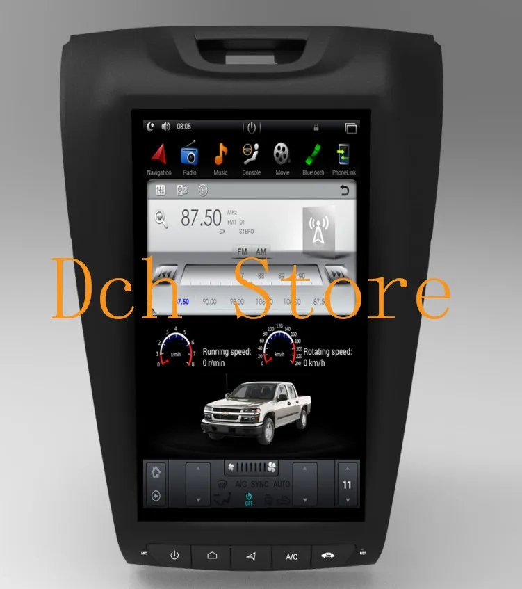 11 6 ''вертикальный tesla стиль Android 8 1 автомобильный dvd плеер gps навигация радио для