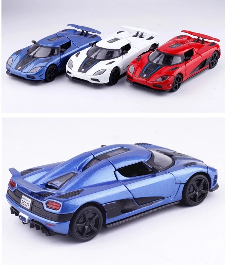 Масштаб 1:32 Koenigsegg спортивный сплав Модель автомобиля игрушки литой автомобиль коллекция