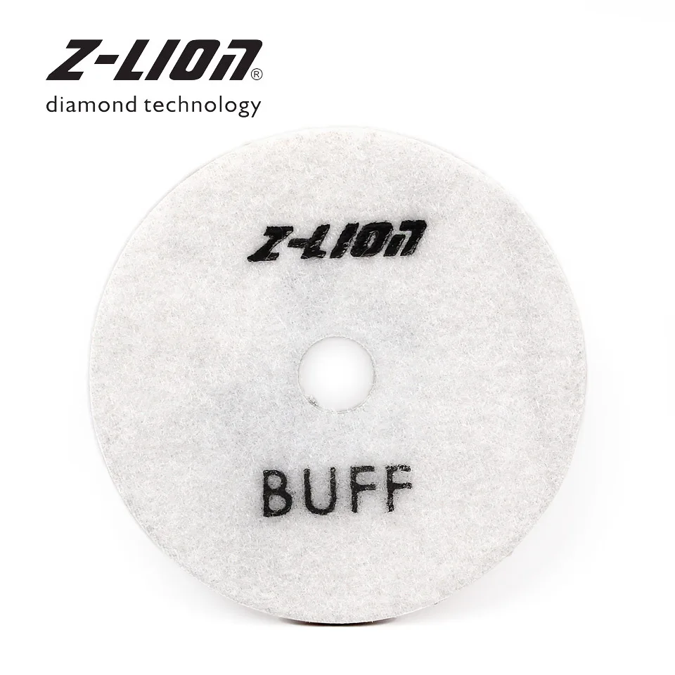4 Inch White Buff Diamond Pads Polishing Disc Premium Quality Buffing Wheel For Granite Stone Tool | Инструменты