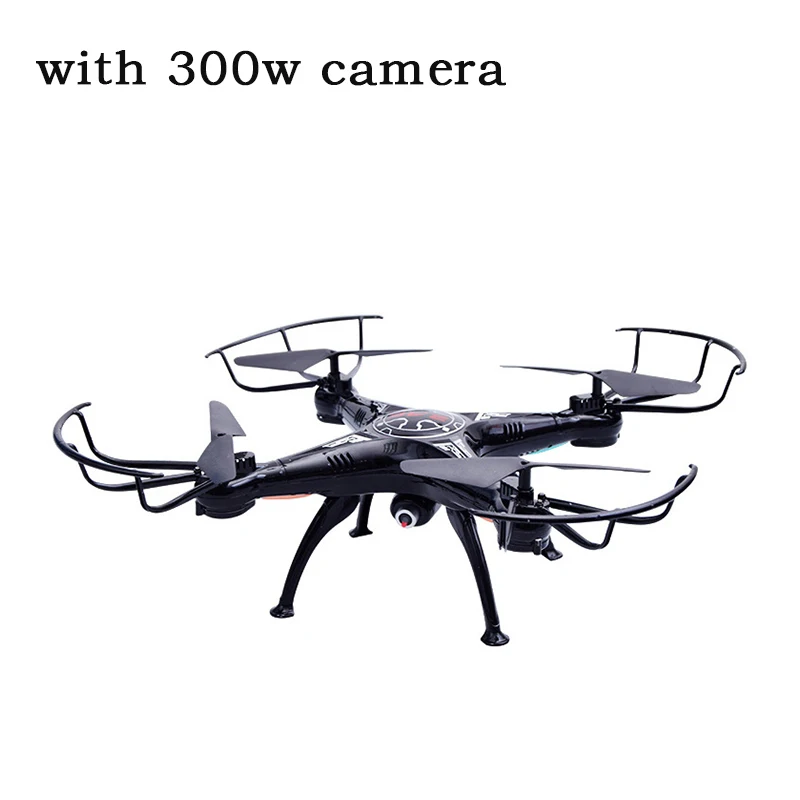 with 300w black 3MP Радиоуправляемый Дрон FPV Мультикоптер мини Drone с Камера 2.4 г 6-оси вертолет дроны С Камера HD Дрон самолета аккумулятор квадракоптер квадрокоптер с камерой дрон игрушки - Цвет: with 300w black