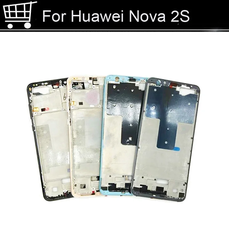 Оригинальный держатель для ЖК экрана передняя рамка Huawei Nova 2S 2s корпус средняя