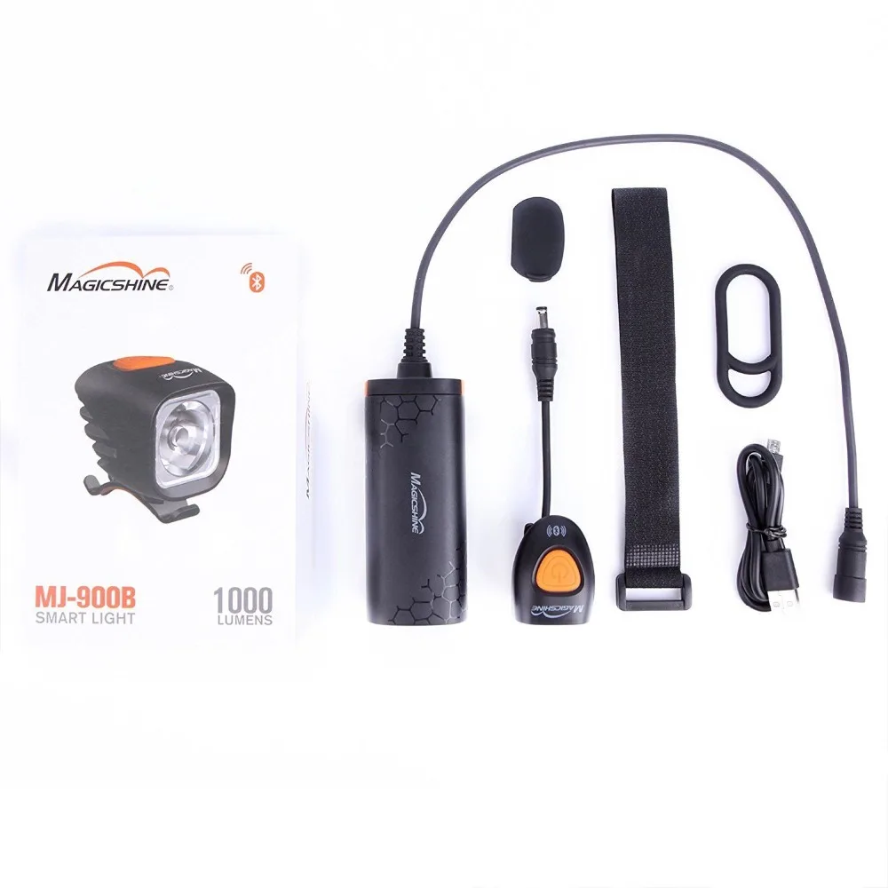

New 2018 Magicshine MJ-900B Bluetooth Bike Light, Handlebar or Helmet