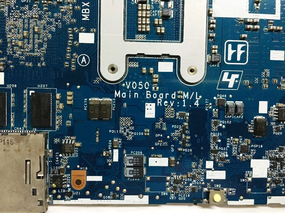 Оригинальный Для sony VPC-CA MBX-240 материнская плата A1818256B V050 протестированный отлично