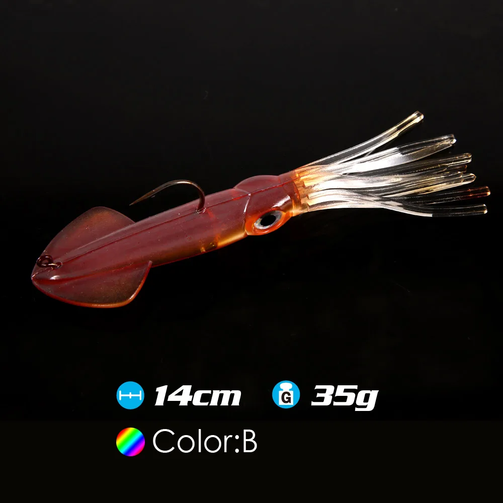 2 шт. 14 см/35 г твистер кондуктор silicone bait приманки силиконовые|Наживки для рыбной