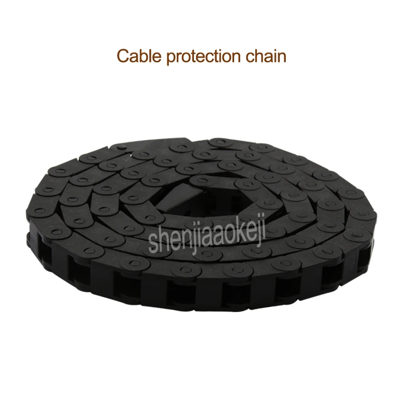 

Meter 3D printer accessory towline Plastic Transmission Drag Chain for Machine Cable Drag Chain Wire Carrier 10*10/7*7 optional