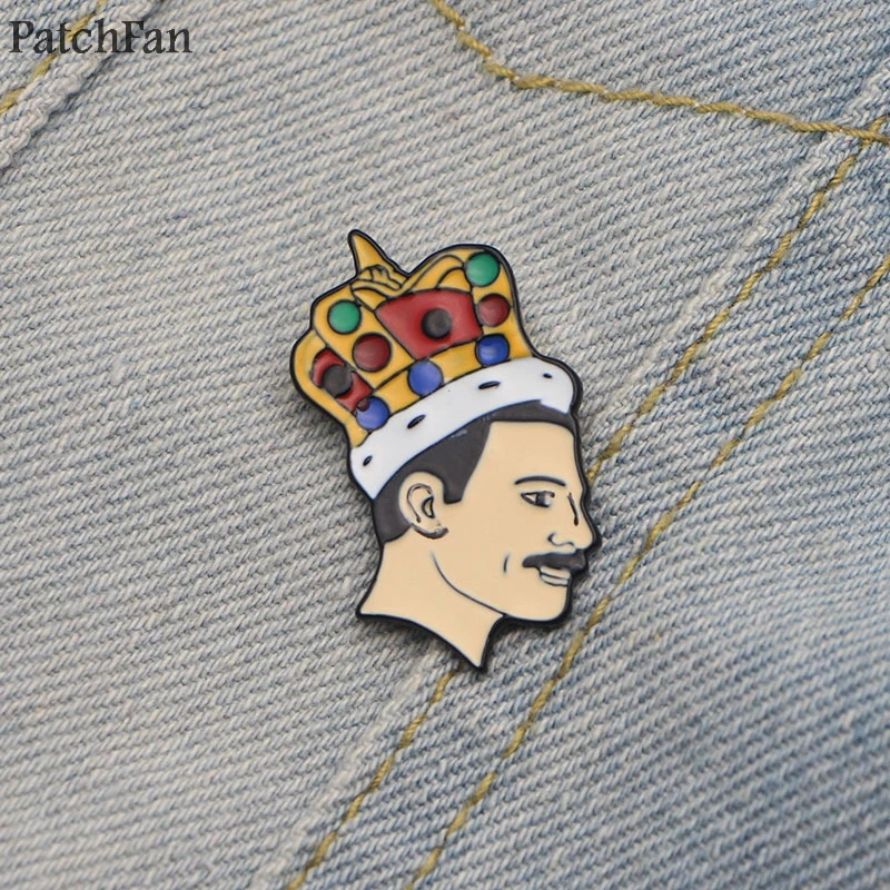 Patchfan из цинкового сплава для галстука значки para рубашка сумка Одежда Кепка