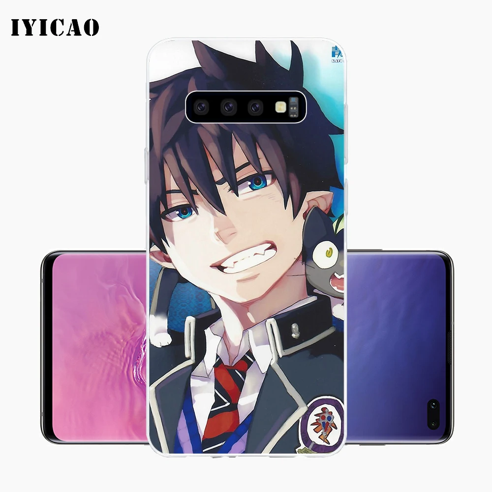 IYICAO Ao no Exorcist Okumura Rin Мягкий силиконовый чехол для телефона Samsung Galaxy S10e S10 S9 S8 Plus S7 Edge
