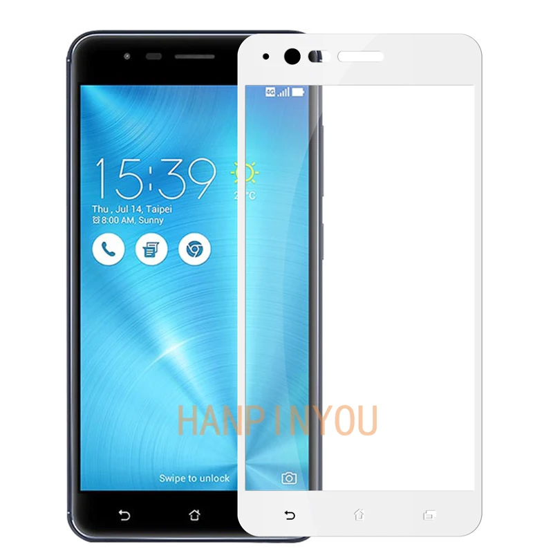 Для Asus Zenfone 3 Zoom ZE553KL 5 дюйма полное покрытие закаленное стекло Защита для экрана