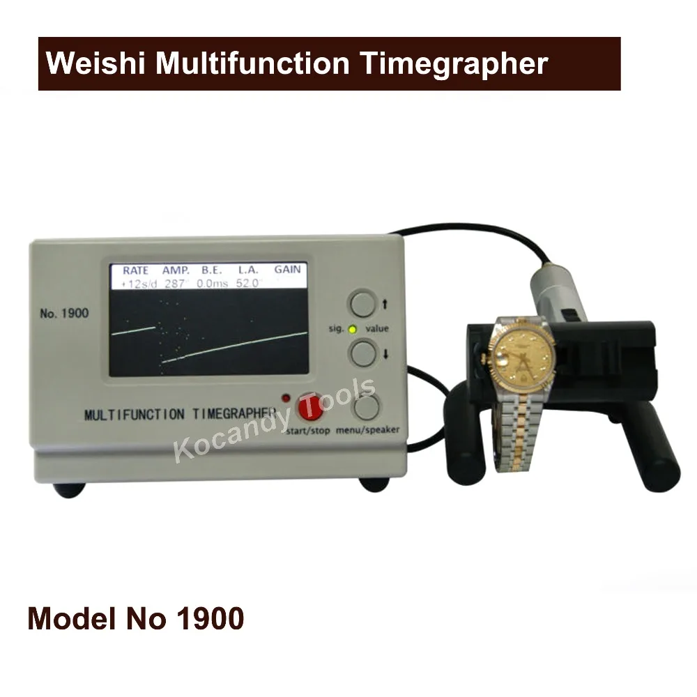 Многофункциональный Timegrapher 1900 профессиональный часы сроки машина Weishi NO.1900 для