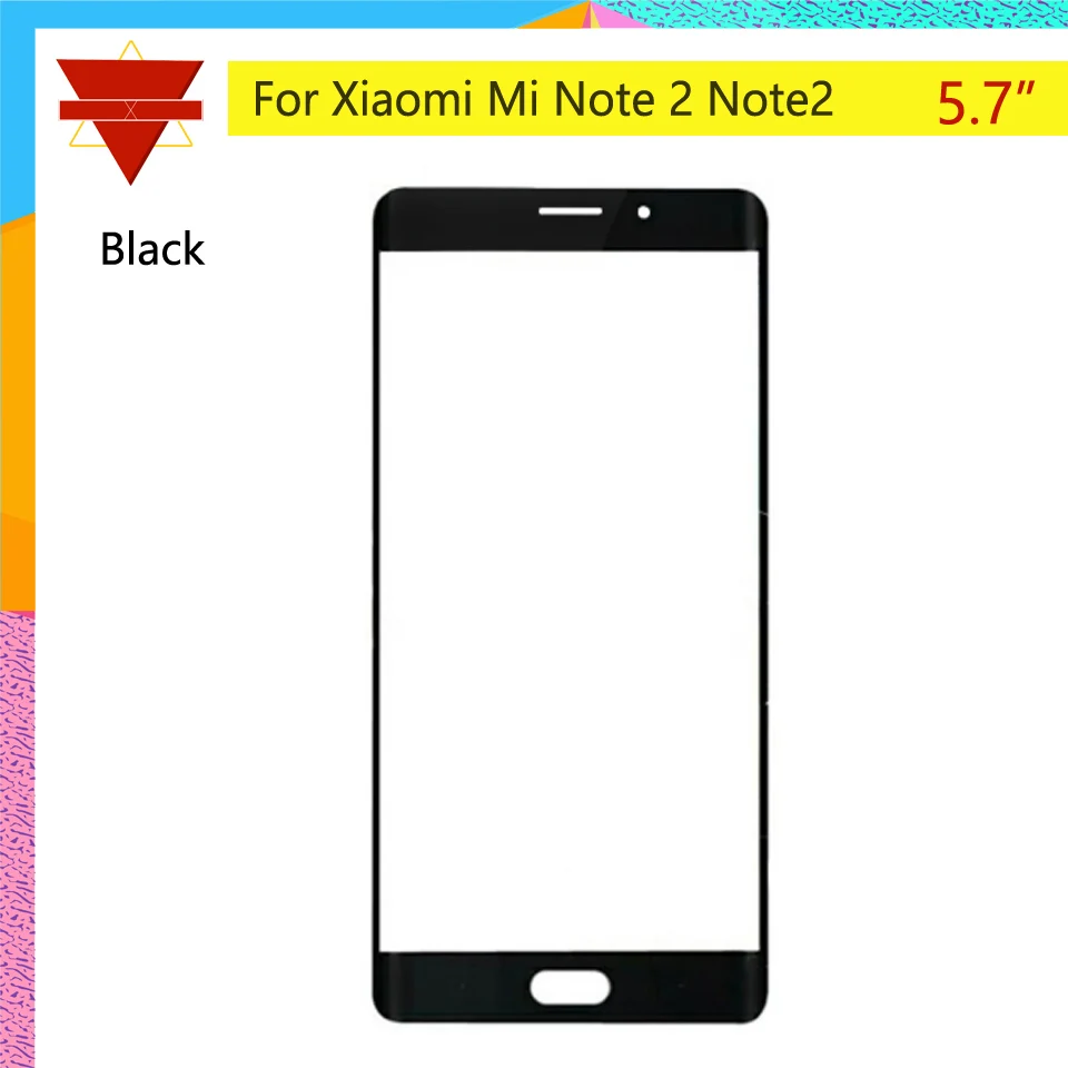 Оригинальный mi Note2 для Xiaomi Note 2 стекло дигитайзер передняя внешняя панель