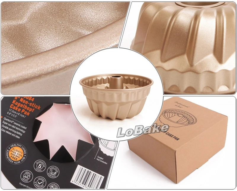 Новинка 7 дюймовая антипригарная твердая углеродистая сталь полые круглые формы