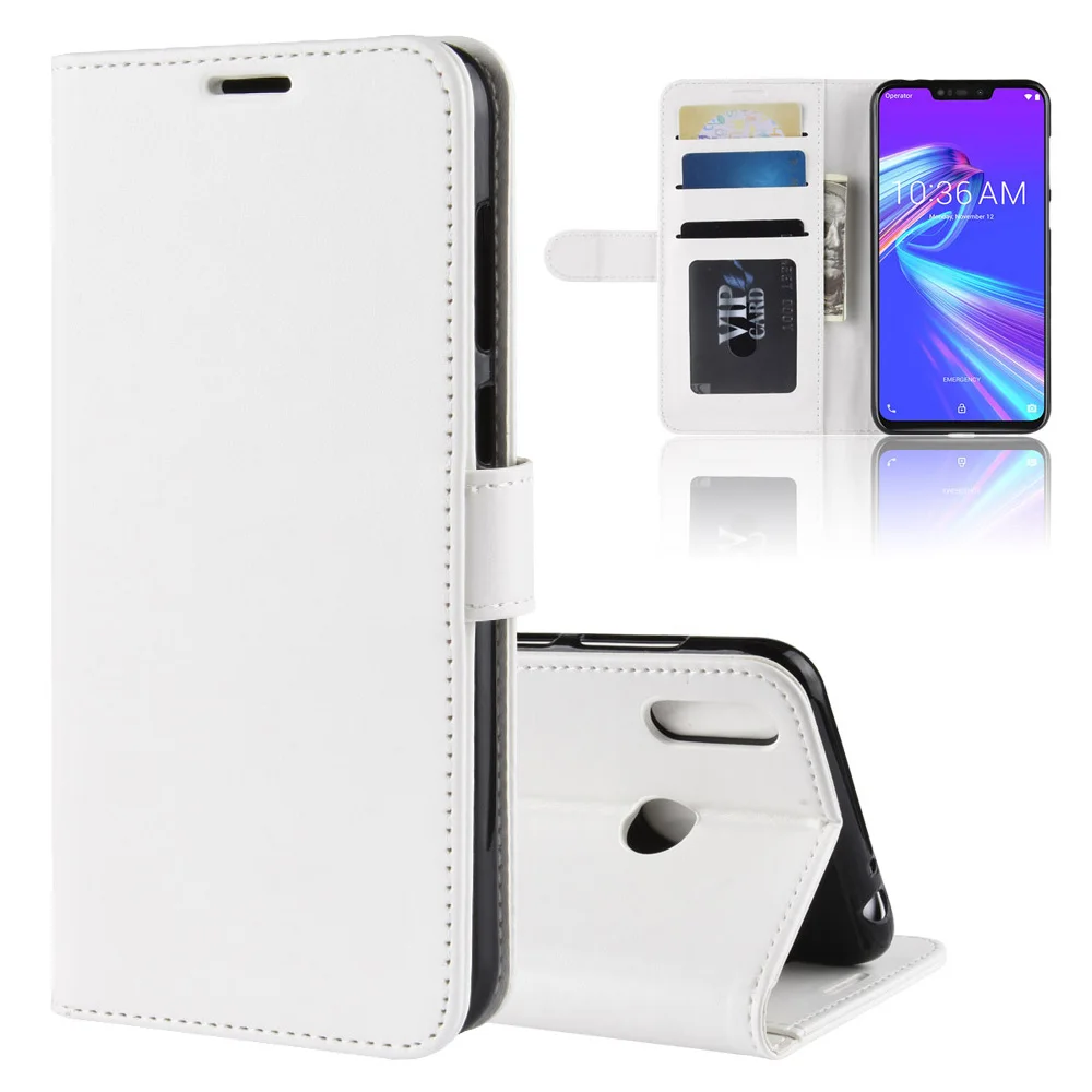 Чехол-Кошелек JONSNOW для Asus Zenfone Max M2 ZB633KL, кожаный чехол для Asus ZB602KL ZB555KL ZC520KL ZB631KL, Роскошный чехол из искусственной кожи