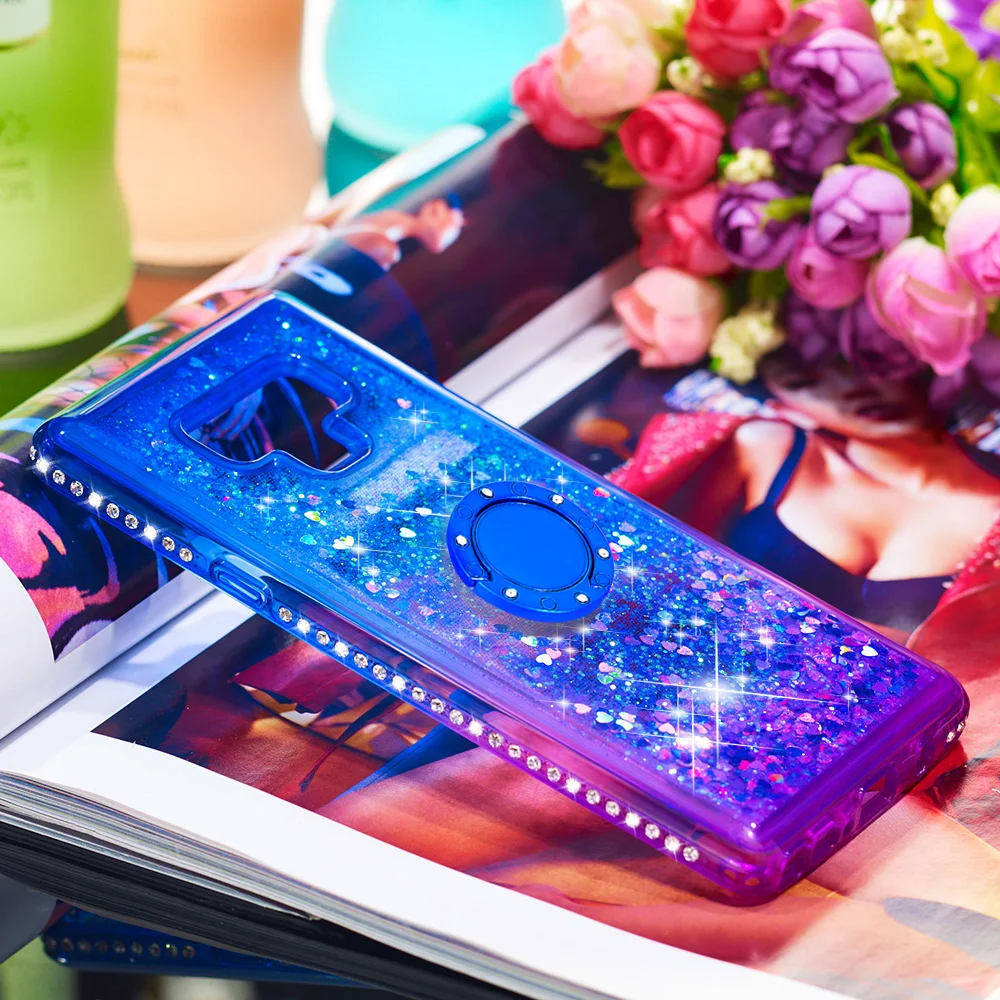 Зыбучие пески bling чехол для телефона samsung Galaxy Note 9 Обложка TPU задняя крышка 6 4&quot |