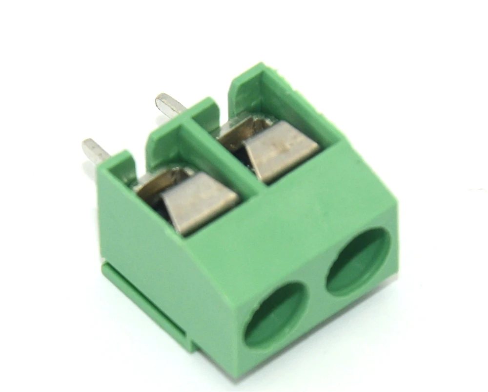 50 шт. 126-2P 126-5.0mm-2P KF301 &quot+&quot винт 2Pin 5 0 мм прямой контакт PCB клеммный блок коннектор