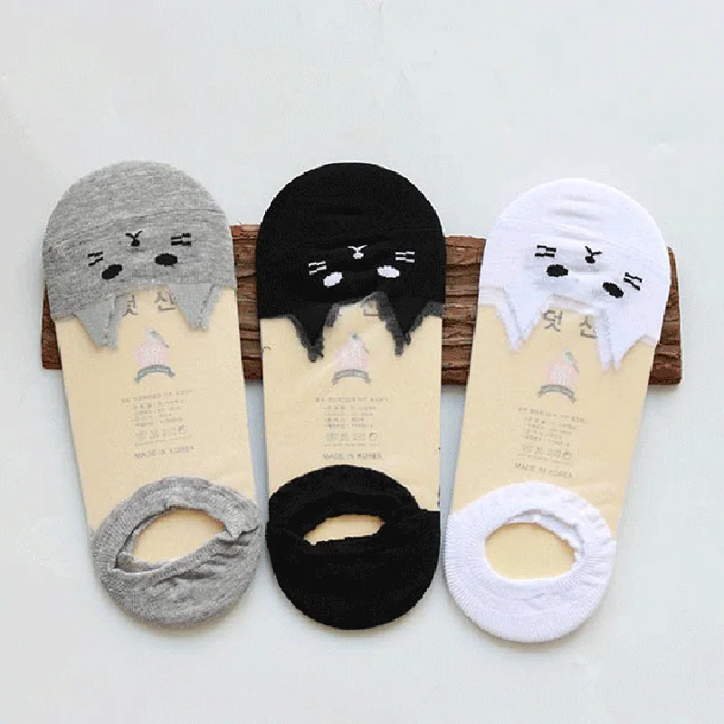 Носки женские прозрачные однотонные 3 пары летние|boat socks women|women boat sockssocks women summer |