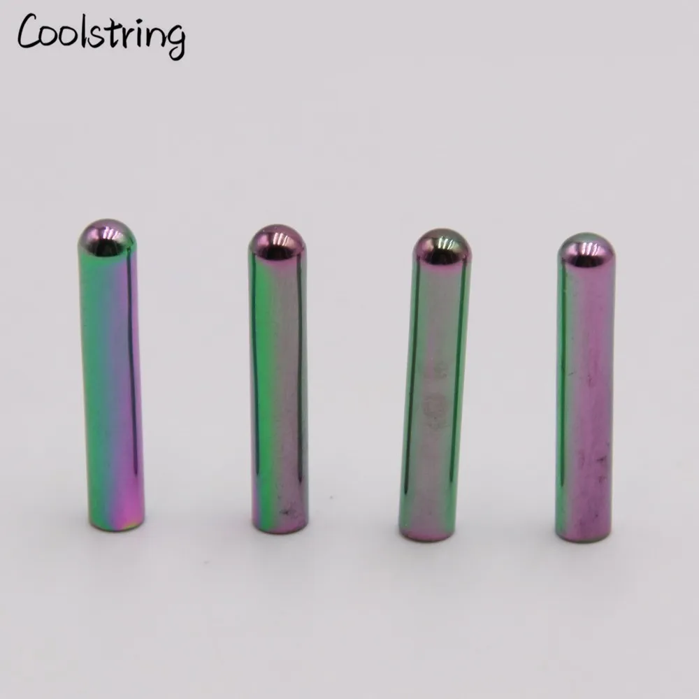 Coolstring роскошные 4 шт./компл. круглый красочные металлические aglets для DIY шнурки шнурок Для женщин мужские туфли со шнуровкой Советы Аксессуары для одежды