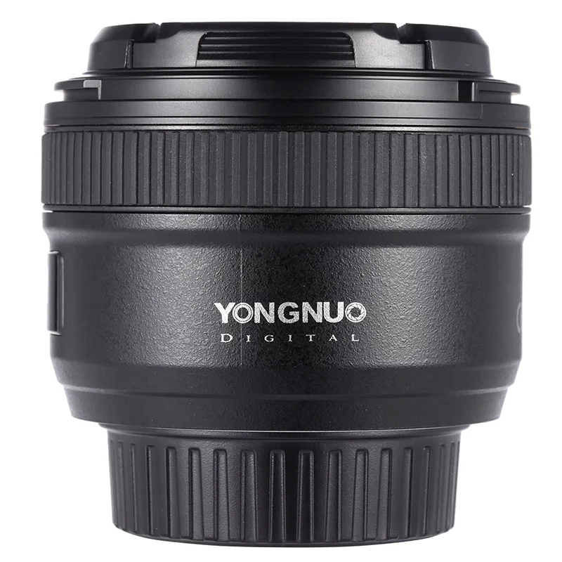 Объектив Yongnuo 50 мм F1.8 для камеры Canon EOS s YN50mm F1.8N Nikon D5300 D5200 с большой апертурой
