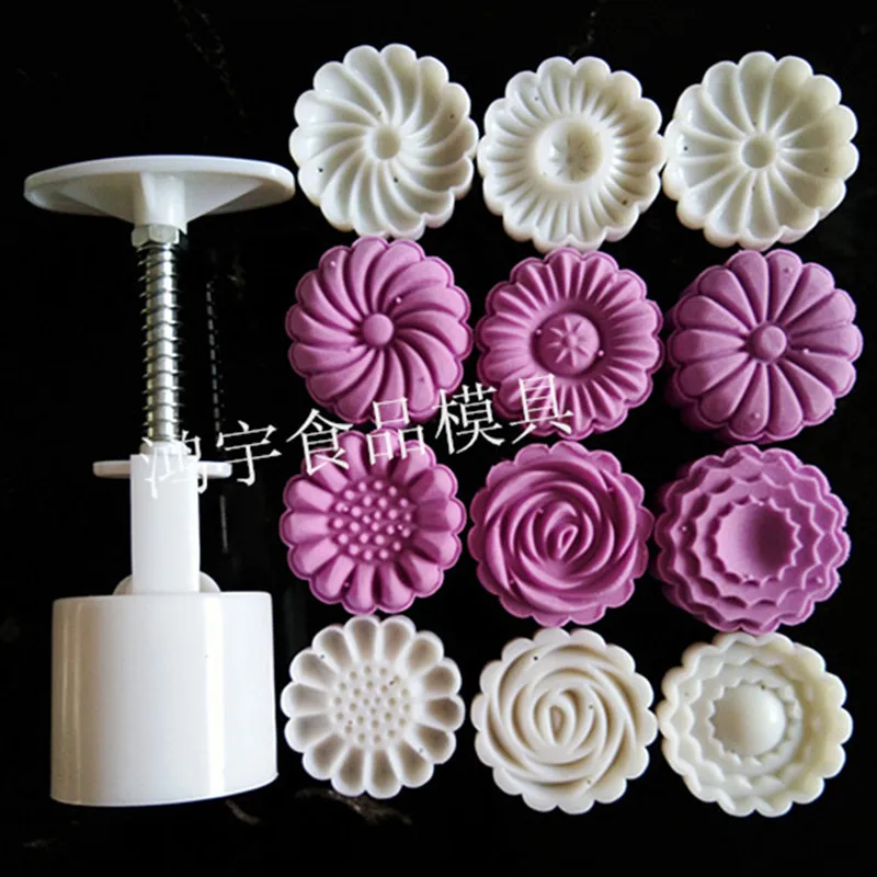 Кухонные изделия 50 г форма для торта с круглыми цветами и луной Пластиковые