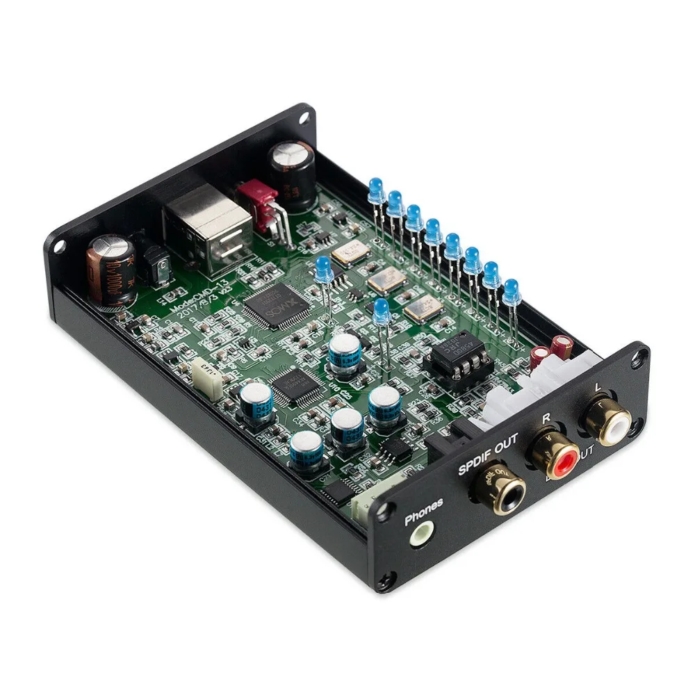 Мини AK4490 XMOS USB аудио декодер DAC HIFI усилитель для наушников SPDIF DSD256 5 в Настольный усилитель